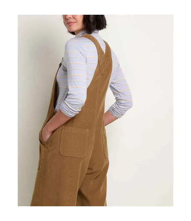 Toad & Co Women's Cattail Corduroy Wide Leg Overall
