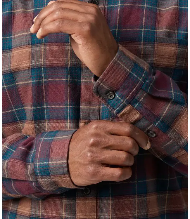 Royal Robbins Men's Lieback Organic Cotton Flannel
