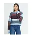 Ichi Women's IHZULU Knit Long Sleeve Sweater