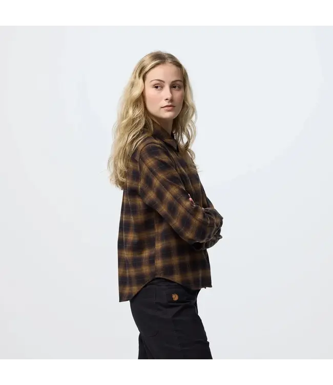 Fjällräven Women's Övik Boxy Flannel Shirt