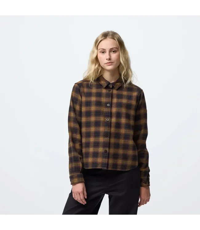 Fjällräven Women's Övik Boxy Flannel Shirt
