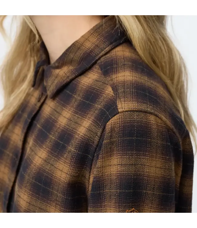 Fjällräven Women's Övik Boxy Flannel Shirt