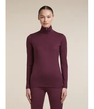 ICEBREAKER Icebreaker Women's Merino 200 Oasis Long Sleeve Thermal Half Zip Base Layer