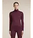 Icebreaker Women's Merino 200 Oasis Long Sleeve Thermal Half Zip Base Layer