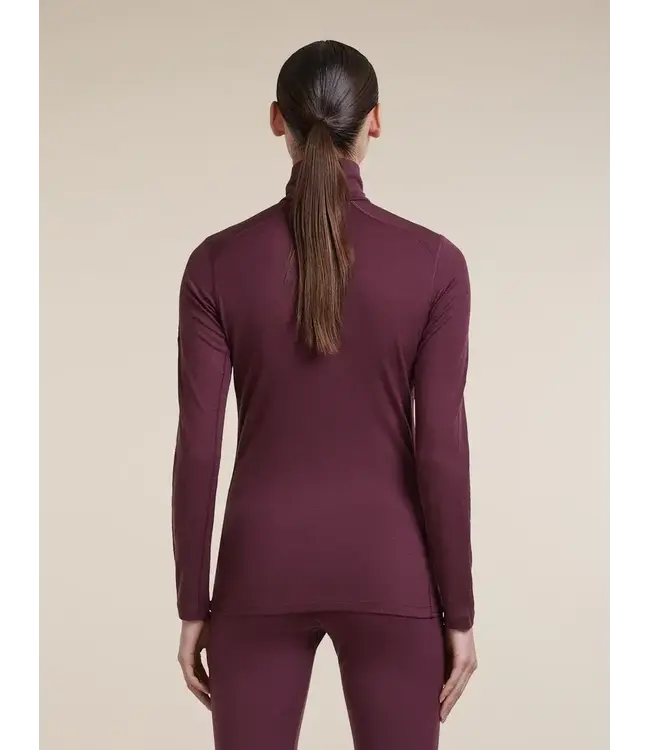 Icebreaker Women's Merino 200 Oasis Long Sleeve Thermal Half Zip Base Layer