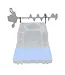 Otter Sonar Sled Auger Rack