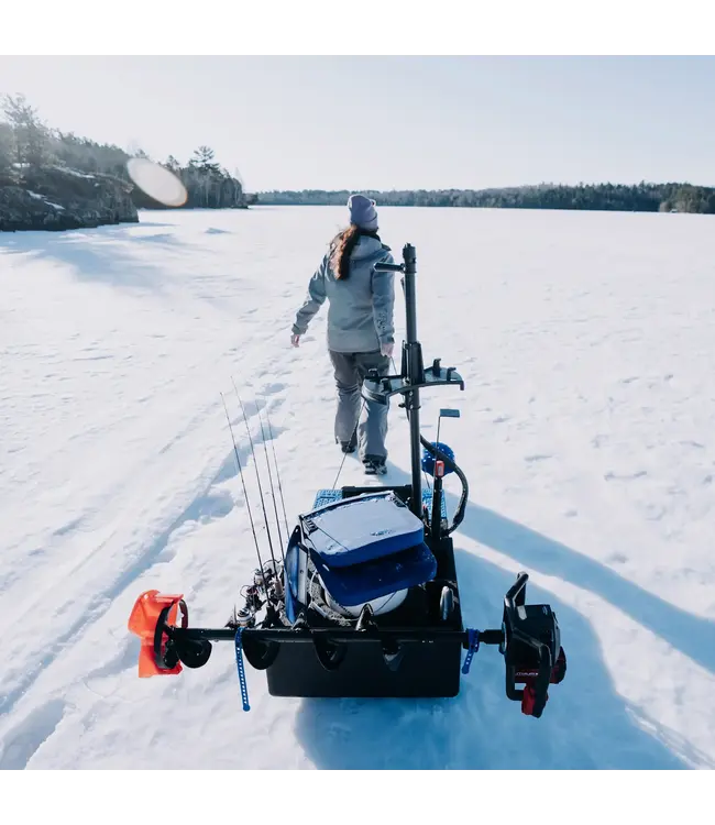 Otter Sonar Sled Auger Rack