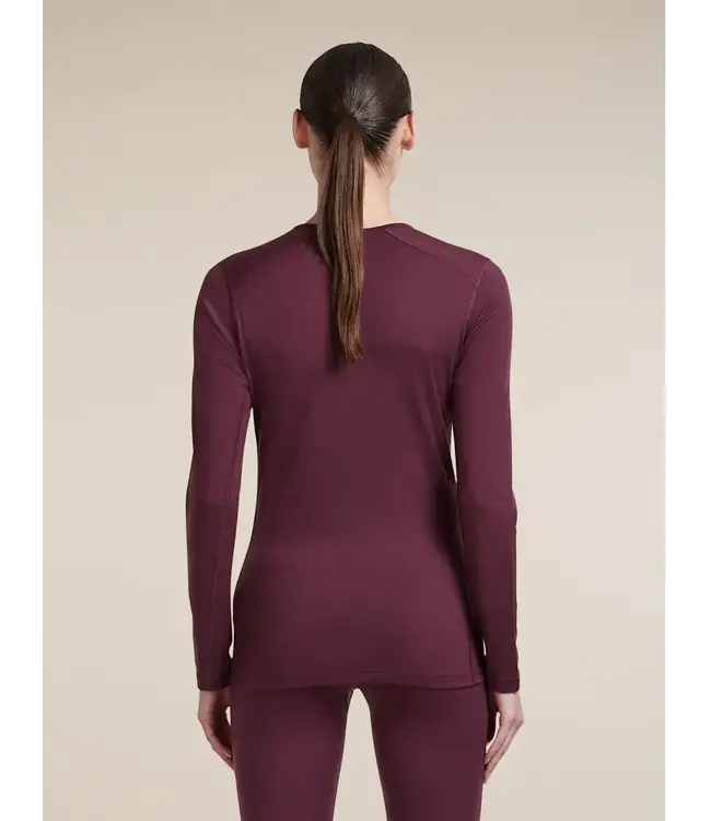 Icebreaker Women's Merino 200 Oasis Long Sleeve Thermal Crew Neck Base Layer