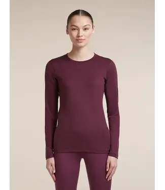 ICEBREAKER Icebreaker Women's Merino 200 Oasis Long Sleeve Thermal Crew Neck Base Layer