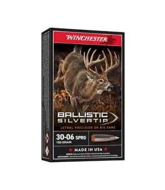 WINCHESTER Winchester Ballistic Silvertip Ammunition - 30-06 Springfield, 150 Grain