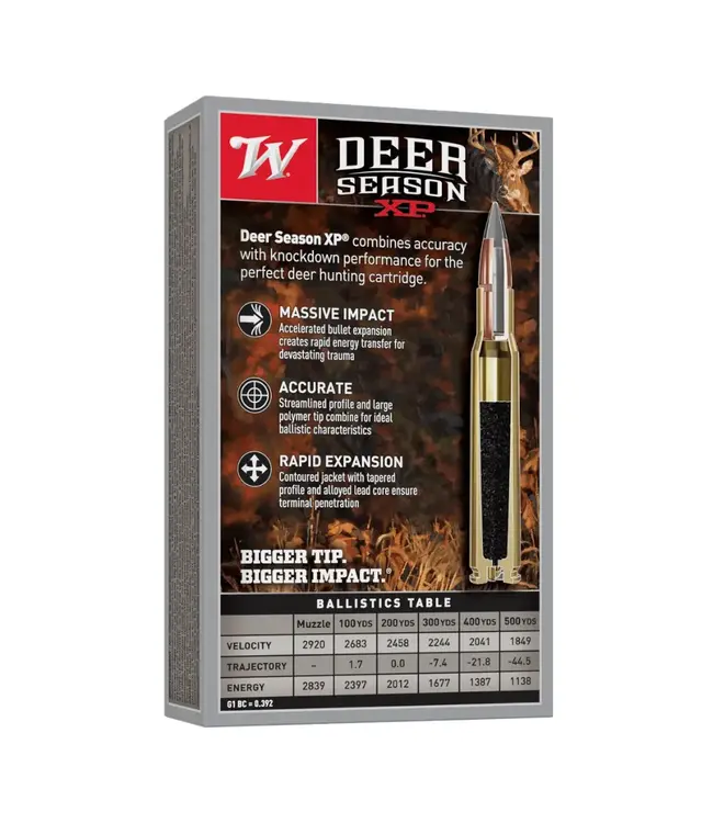 Winchester Deer Season XP Ammo - 30-06 Springfield, 150 Grain