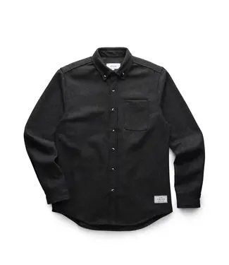 ANIAN Anián Men's Modern Melton Wool Shirt