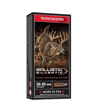 WINCHESTER Winchester Ballistic Silvertip Ammunition - 30-30 WIN, 150 Grain