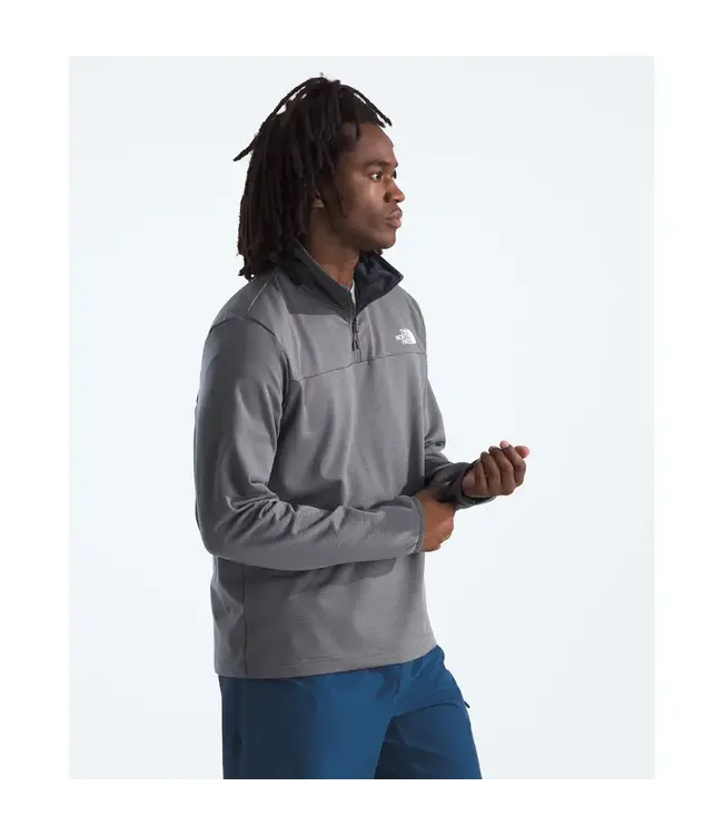 The North Face Men's Cedar Trail Grid Fleece ¼ Zip Sweater
