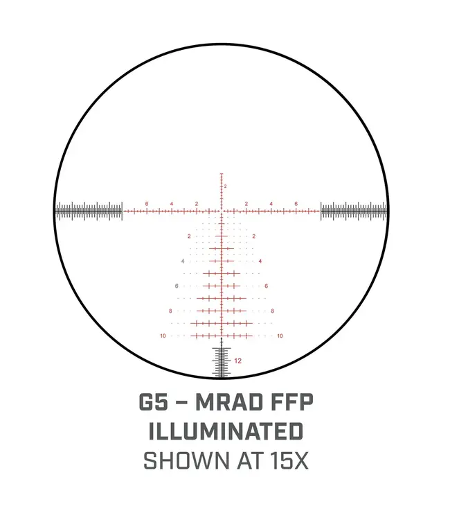 Bushnell Match Pro 3-18x50 Riflescope - G5I MRAD Reticle