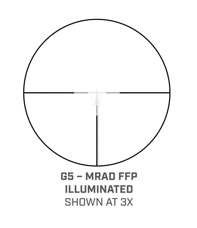 Bushnell Match Pro 3-18x50 Riflescope - G5I MRAD Reticle