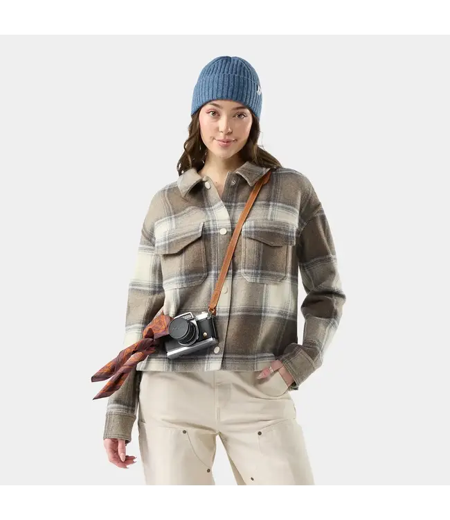 Smartwool Women's Anchor Line Cropped Shirt Jacket