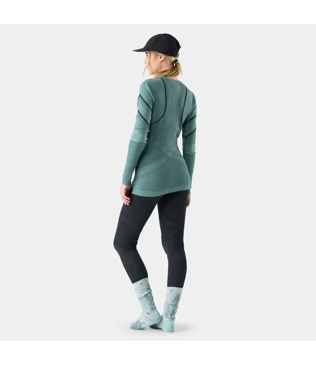 Smartwool Women's Intraknit Thermal Merino Crew Neck Base Layer