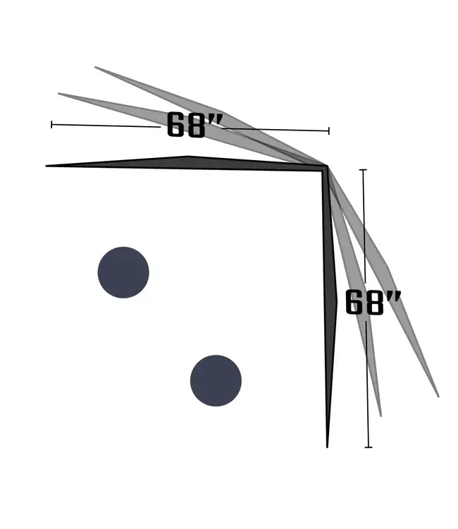 Otter Windbreak V-Hub
