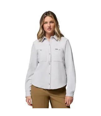 COLUMBIA SPORTSWEAR Columbia Women's Twill River Long Sleeve Knit Shirt