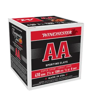 WINCHESTER Winchester AA Super Sport Target Load Ammo - 410 Gauge, 2.5"