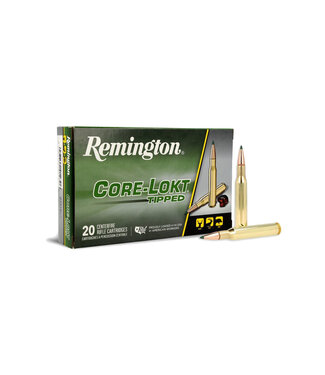 REMINGTON Remington Core-Lokt Tipped Ammo - 270 Win, 130 Grain, 3080 fps