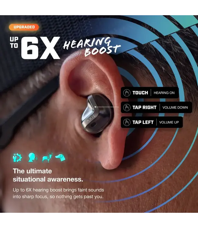 Axil XCOR PRO II Bluetooth Electronic Earbuds