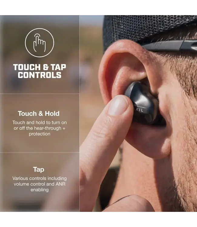 Axil XCOR PRO II Bluetooth Electronic Earbuds