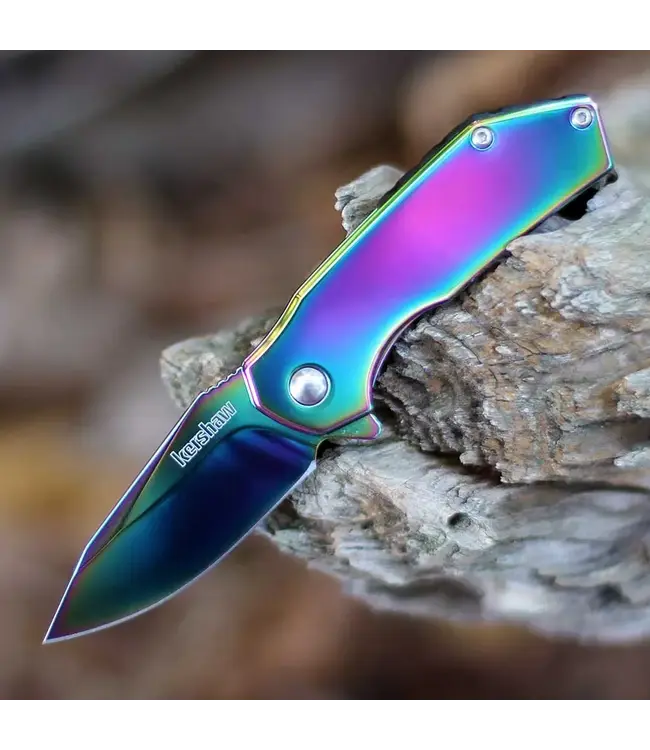 Kershaw Valve Knife - Rainbow