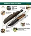 BeaverCraft Bushcraft Knife Dusk – Black Oxide, Leather Sheath