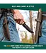BeaverCraft Bushcraft Knife Dusk – Black Oxide, Leather Sheath