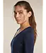 Icebreaker Women's Merino 200 Oasis Long Sleeve Thermal V Neck Base Layer