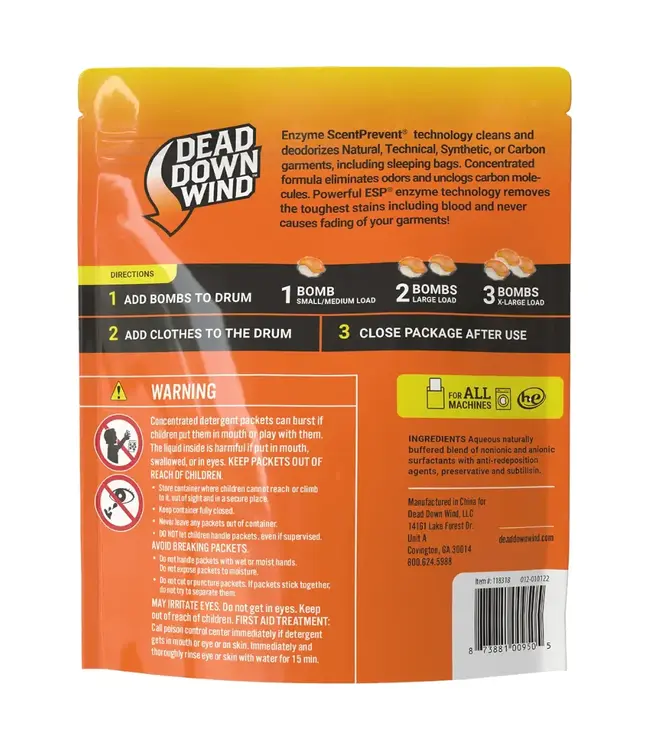 Dead Down Wind Laundry Bombs - 28 Count (Bag)