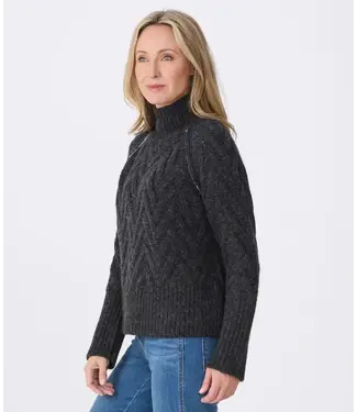 KRIMSON KLOVER Krimson Klover Chloe Cable Mock Neck