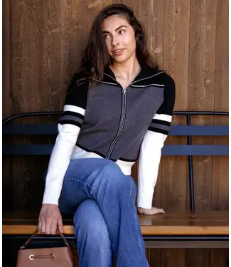 KRIMSON KLOVER Krimson Klover Robin Full Zip Sweater