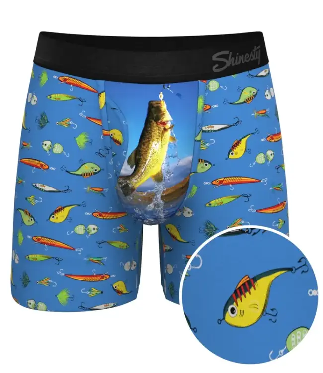 Shinesty Mens Boxers With Fly