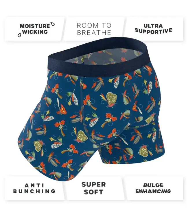 Shinesty Mens Boxers With Fly
