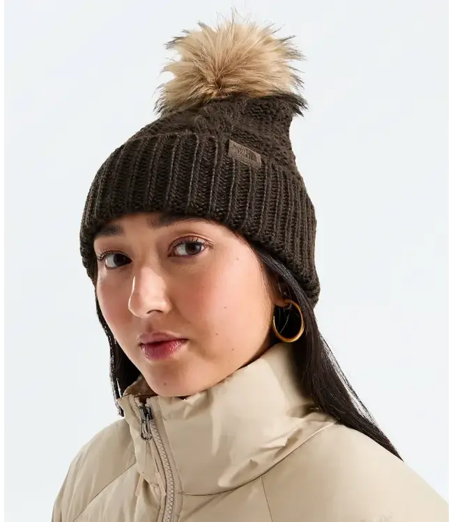 The North Face Women's Oh Mega Fur Pom Beanie