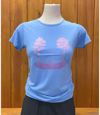 POPLAR & PINE Poplar & Pine Women's I'd Rather Be Here Tee