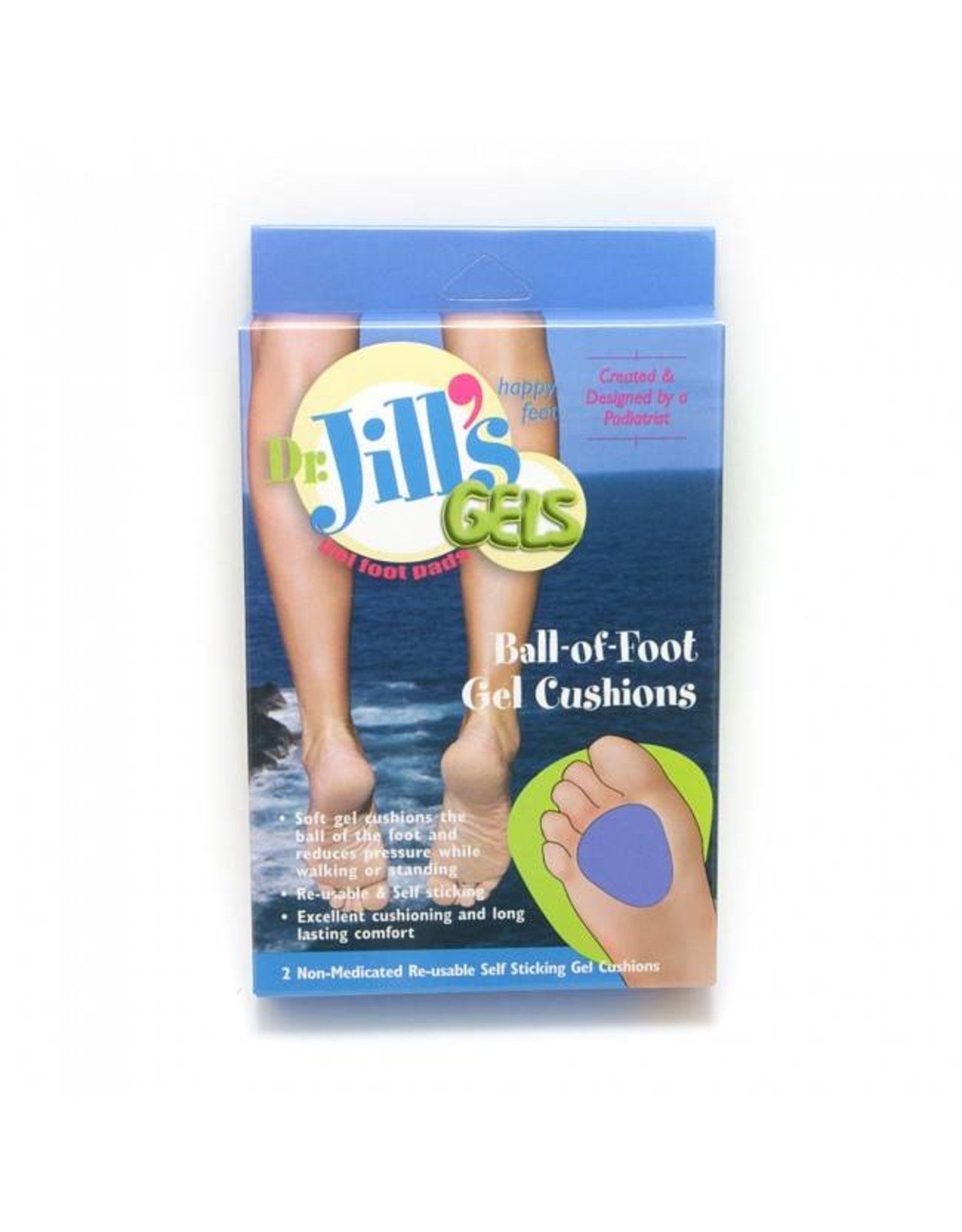 Dr. Jill's Gels Ball of Foot Gel Cushions Adaptive Technologies Inc
