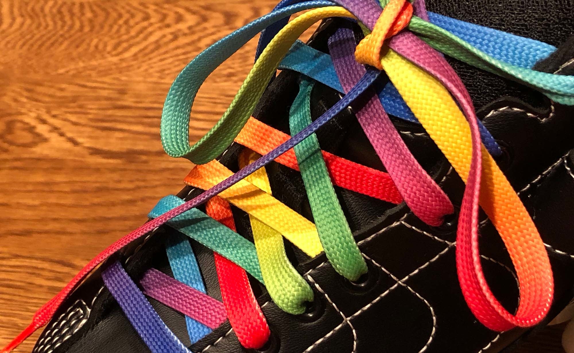gradient laces