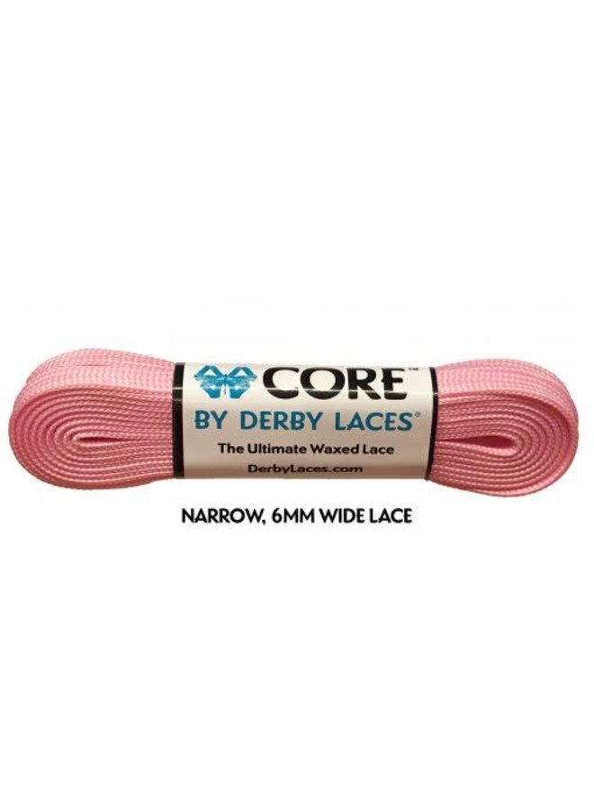 Derby Laces 6mm CORE - Pink Cotton Candy