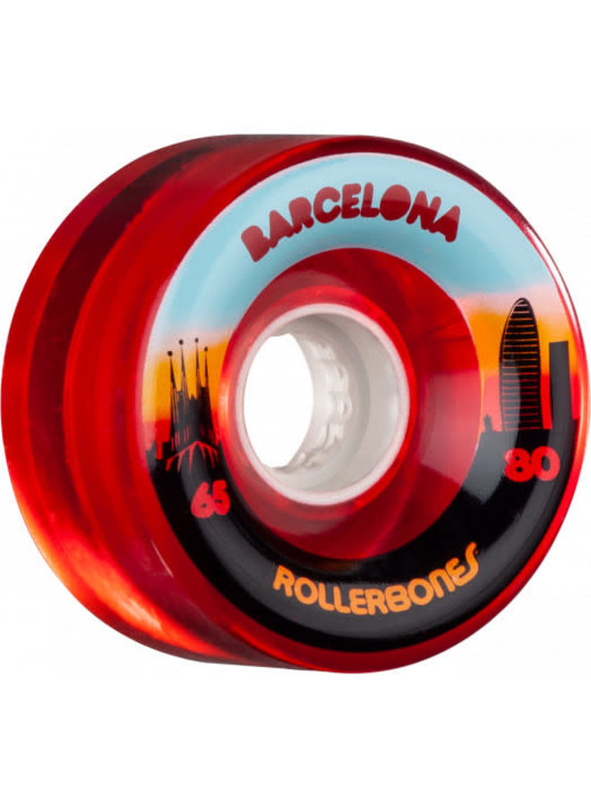 Rollerbones Barcelona Wheel - 65mm/80a