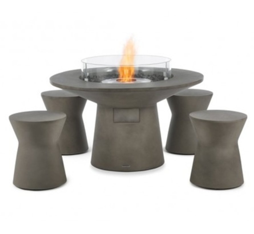 Pivot Stool Or Side Table Bone Kolo Collection