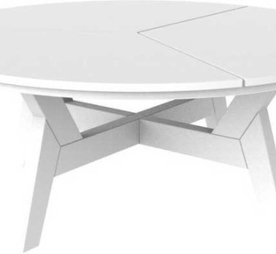 Seaside Casual Dex 40 Inch Round Table Gray
