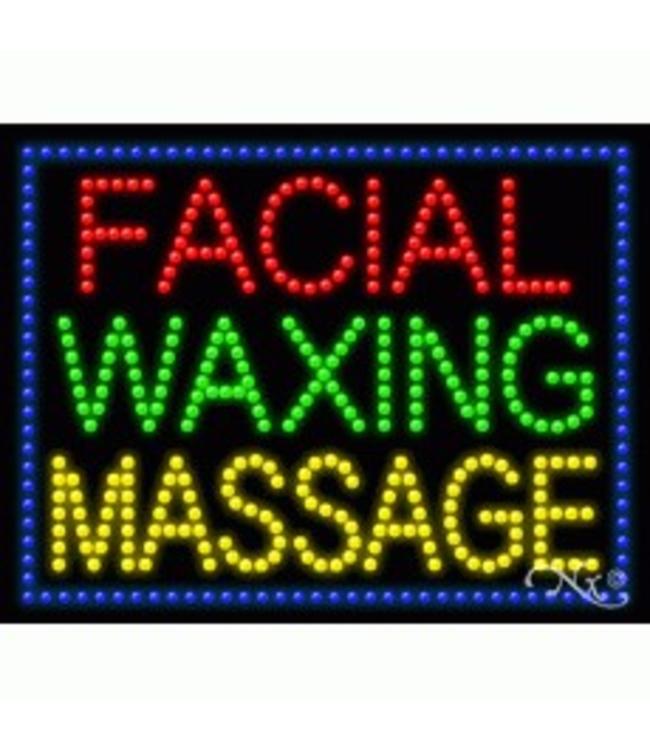 Neon & Led   Signs LED SIGNS #LD21247 Facial Waxing Massage