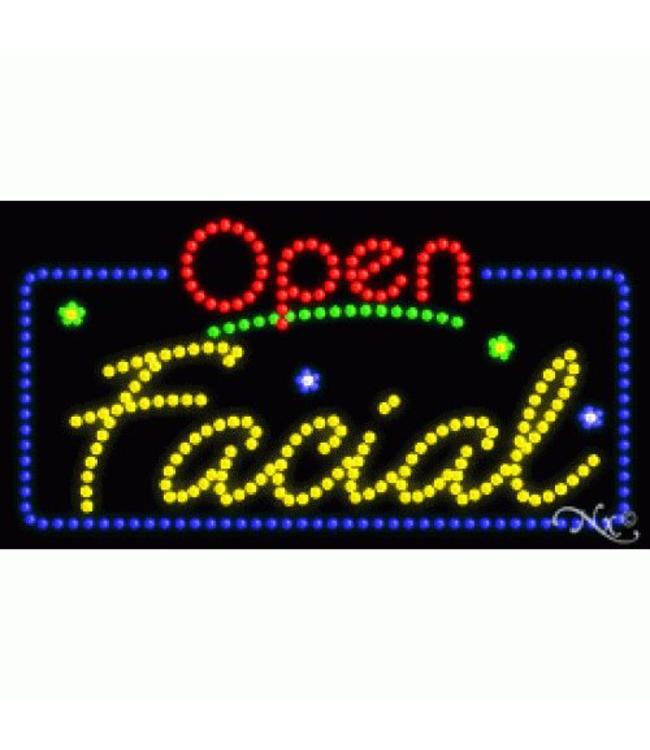 Neon & Led   Signs LED SIGNS #LD25402 Open Facial