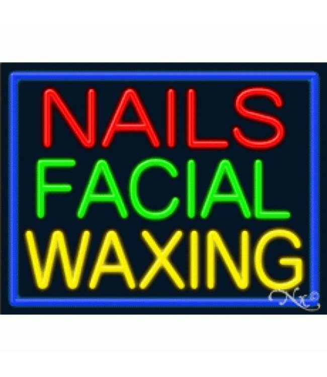 Neon & Led   Signs NEON SIGNS #NS11255 Nails Facial Waxing