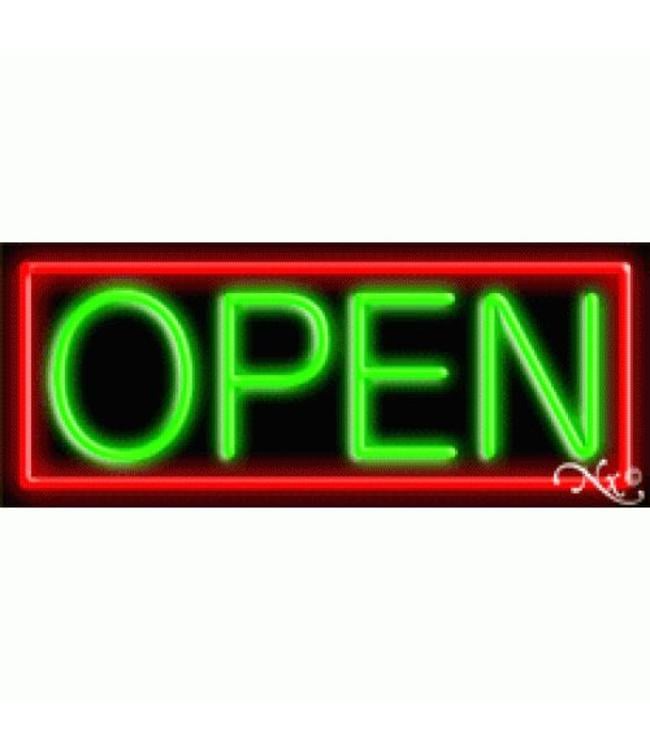 Neon & Led   Signs NEON SIGNS #NS10001-RG Open (Red/Green)