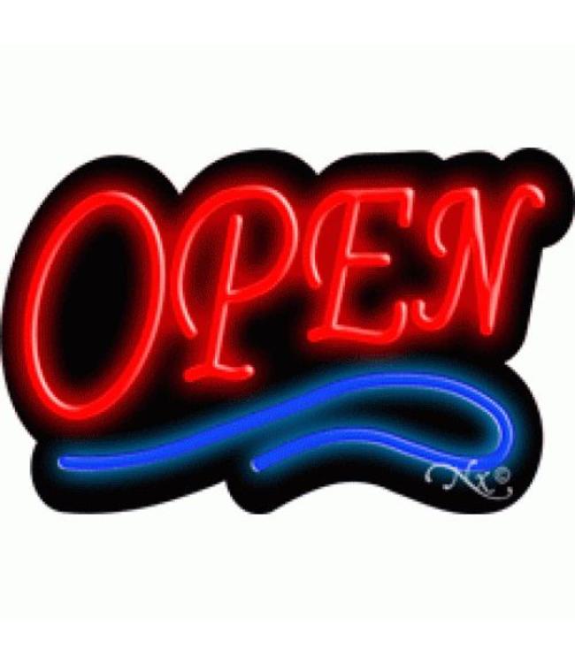 Neon & Led   Signs NEON SIGNS #NS10002 - RB Open (Red/Blue)